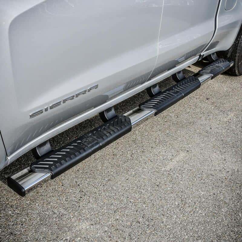 Westin — Westin 2019 Chevrolet Silverado/Sierra 1500 Crew Cab (5.5ft) R5 Modular Nerf Step Bars - SS
Nerf/StepBarWTW - view 8