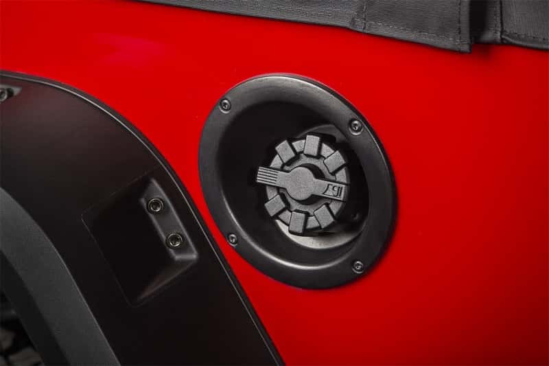 Rugged Ridge — Rugged Ridge 01-19 Jeep Wrangler TJ/LJ/JK/JL Black Elite Aluminum Fuel Cap
OFFROAD_EXTERIOR
Fuel Cap - view 6