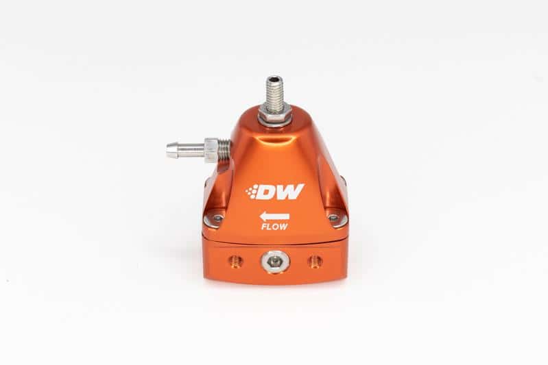 DeatschWerks — DeatschWerks DWR1000iL In-Line Adjustable Fuel Pressure Regulator - Orange
Regulators
Regulator - view 3