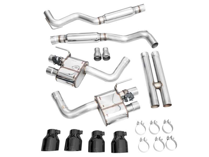 AWE Tuning — AWE 2024 Ford Mustang Dark Horse S650 RWD SwitchPath Catback Exhaust w/ Quad Diamond Black Tips
SwitchPath Catback - view 13