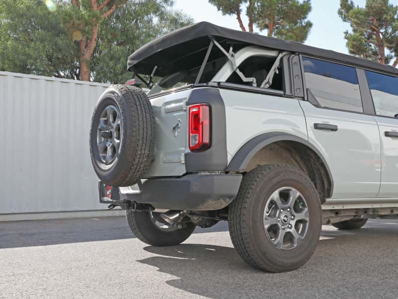 aFe — aFe Apollo GT 3in 409 SS Cat-Back Exhaust 2021 Ford Bronco L4-2.3L (t)/V6-2.7L (tt) w/ Polished Tips
Cat-Back Exhaust - view 3