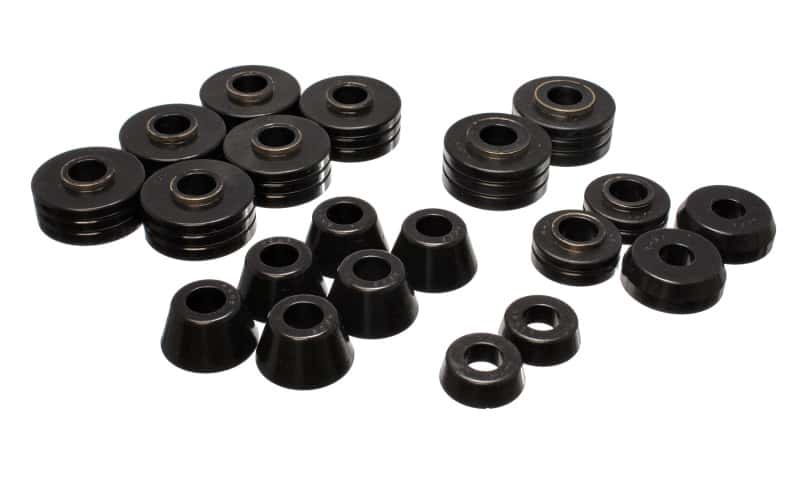 Energy Suspension — Energy Suspension Ford Bronco Body Mount Set - Black
BodyMntBshKt - view 2