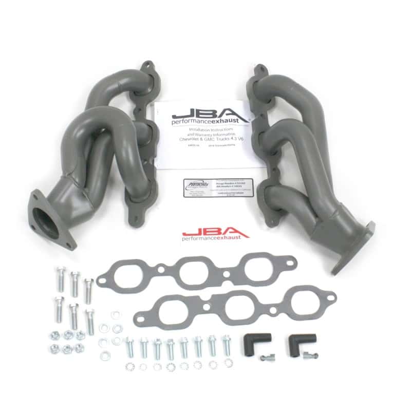 JBA — JBA 14-20 GM Truck 4.3L V6 1-5/8in Primary Ti Ctd Cat4Ward Header
Exhaust Header - view 2