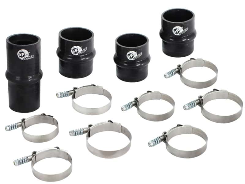 aFe — aFe BladeRunner Intercooler Couplings & Clamps Kit Replacement 03-07 Dodge Diesel Trucks L6-5.9L(td)
BladeRunner Series - view 1