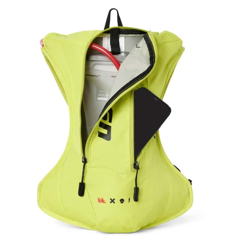 USWE — USWE Outlander Moto Hydration Pack 4L - Crazy Yellow - view 2