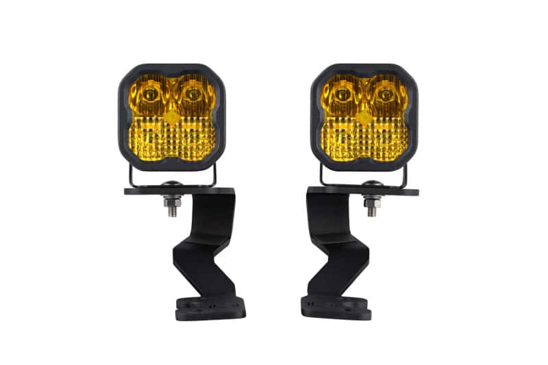 Diode Dynamics — Diode Dynamics 2022 Toyota Tundra SS3 Sport Stage Series Ditch Light Kit - Yellow Combo - view 1