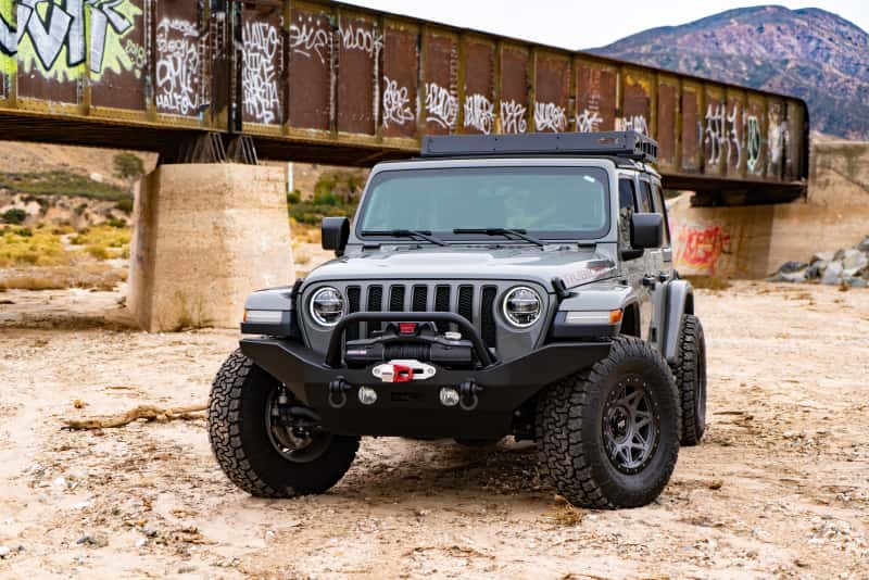 Body Armor 4x4 — Body Armor 4x4 2018+ Jeep Wrangler JL Gladiator JT Full Width Front Bumper
Front Bumper Base - view 5