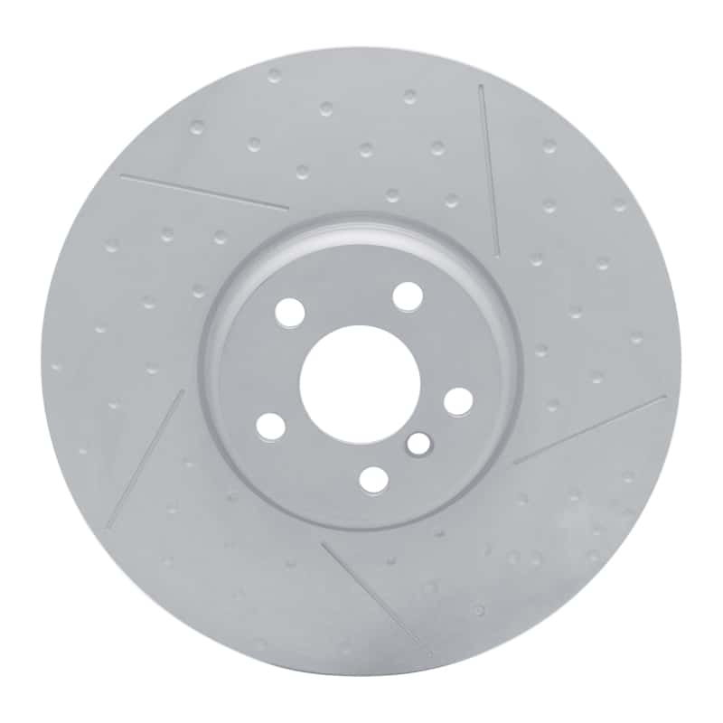 DFC — DFC 20-25 BMW M340iX Right Front Hi-Carbon Alloy Geomet Coated Rotor - Dimpled and Slotted - view 1