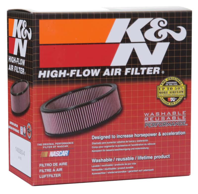 K&N Engineering — K&N Universal Round Clamp-On Air Filter 2in. Flange / 5-3/8in. OD / 2in. Height
Universal Clamp-On A
Clamp-on Air Filter - view 10