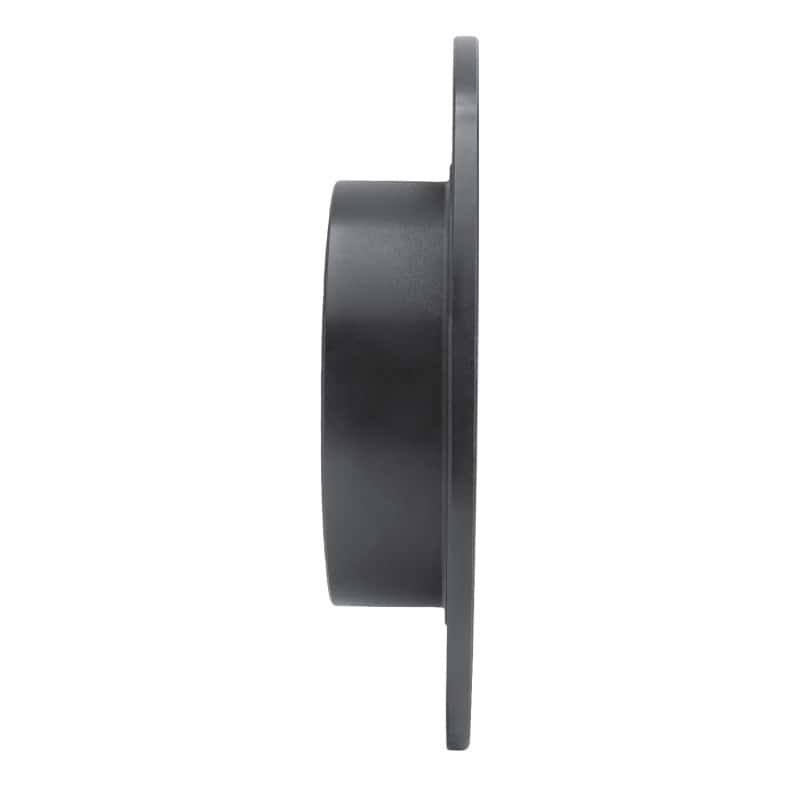 R1 Concepts — R1 07-17 Chrysler 200 Rear Left Drilled & Slotted Black Brake Rotor
R1 Brake Rotor Drill - view 3
