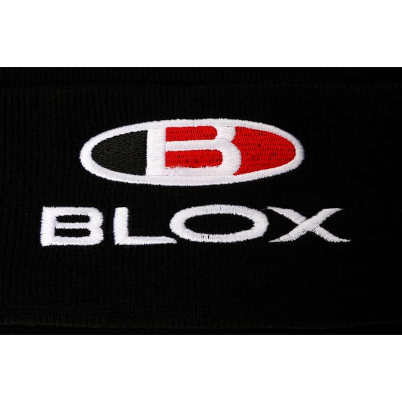 BLOX Racing — BLOX Racing Classic Beanie - Black w/ Stacked Logo - view 5