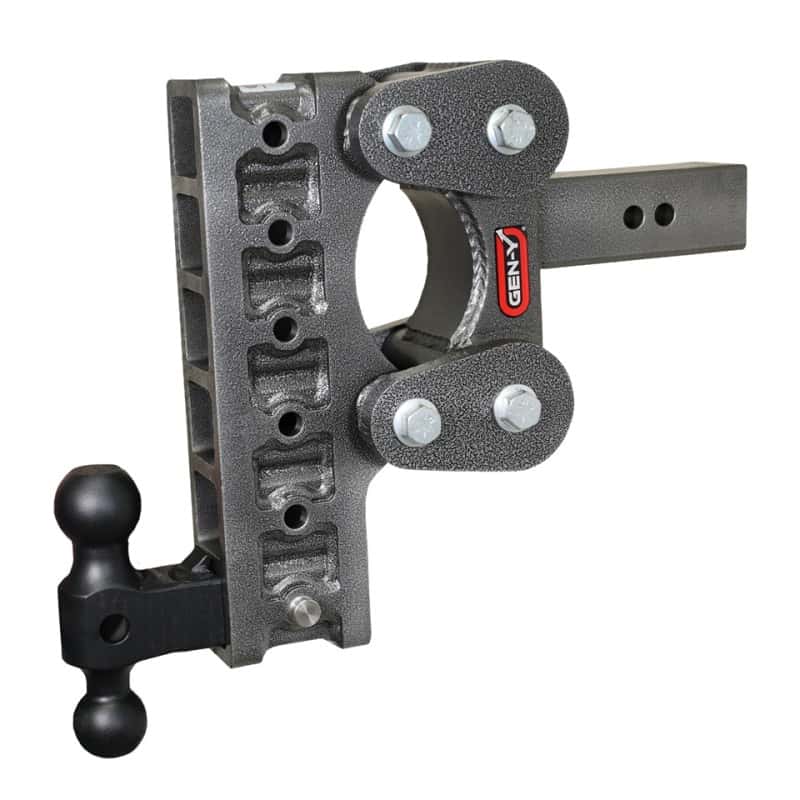 GEN-Y Hitch — Gen-Y The Boss Torsion-Flex 2.5in Shank 10in Drop 1.7K TW 16K Hitch w/GH-051 Dual-Ball
Drop Hitch - view 2