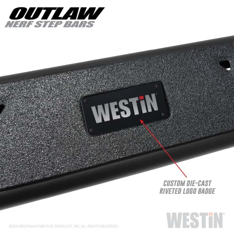 Westin — Westin 09-18 Dodge RAM 1500 Crew Cab Outlaw Nerf Step Bars
Nerf/Step Bar - view 8