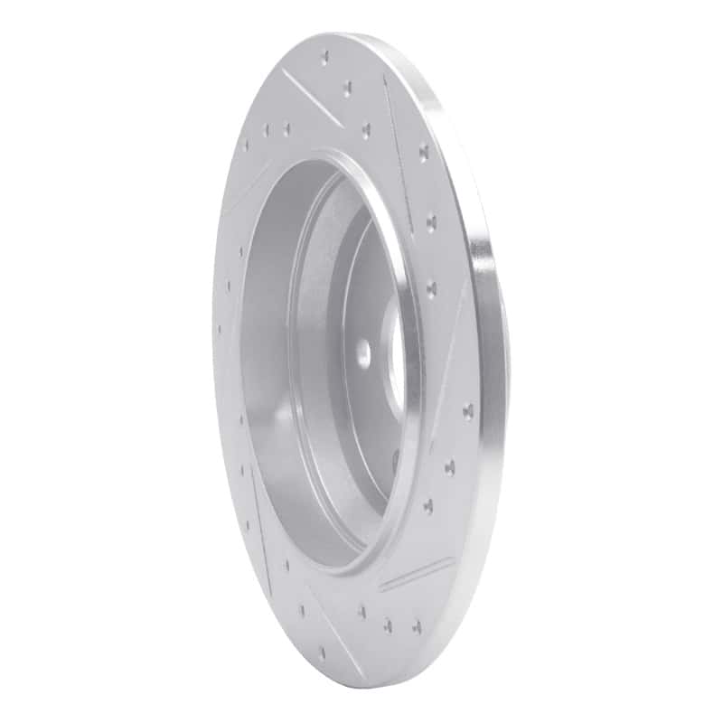 R1 Concepts — R1 16-23 Mercedes-Benz Viano (Mexico) Rear Left Drilled & Slotted Silver Brake Rotor
R1 Brake Rotor Drill - view 4