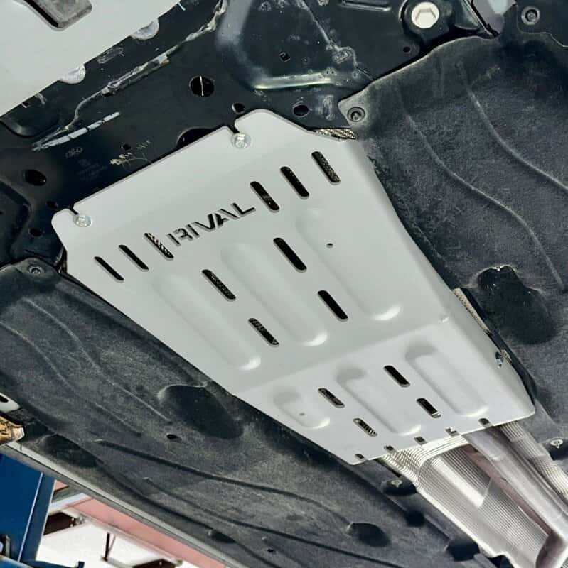Rival 4x4 — Rival 2022-2026 Ford Maverick EcoBoost Aluminum Catalytic Converter Skid Plate
Cat Conv Skid Plate - view 5