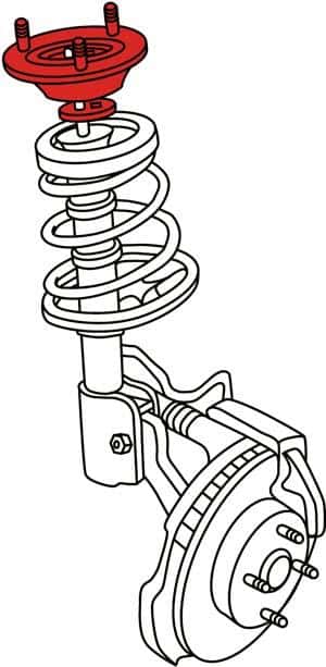 SPC Performance — SPC Performance 00-10 Ford Focus Front Adjustable Strut Mount
ADJ. STRUT MOUNT PR
STRUT MNT EA - view 3