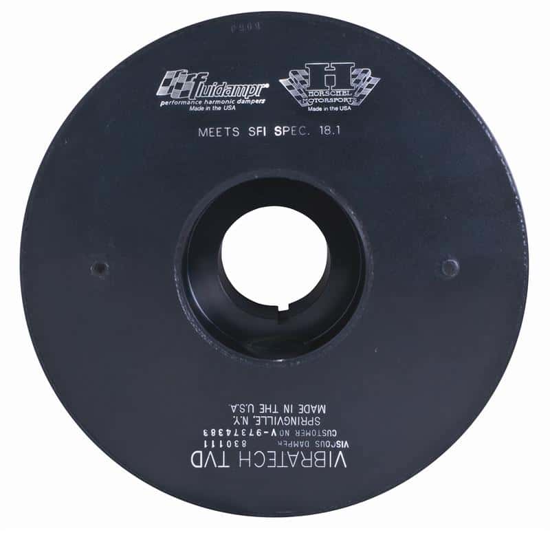 Fluidampr — Fluidampr 6.6L GM Duramax 2006-2008 Steel Externally Balanced Damper
Harmonic Balancer - view 3