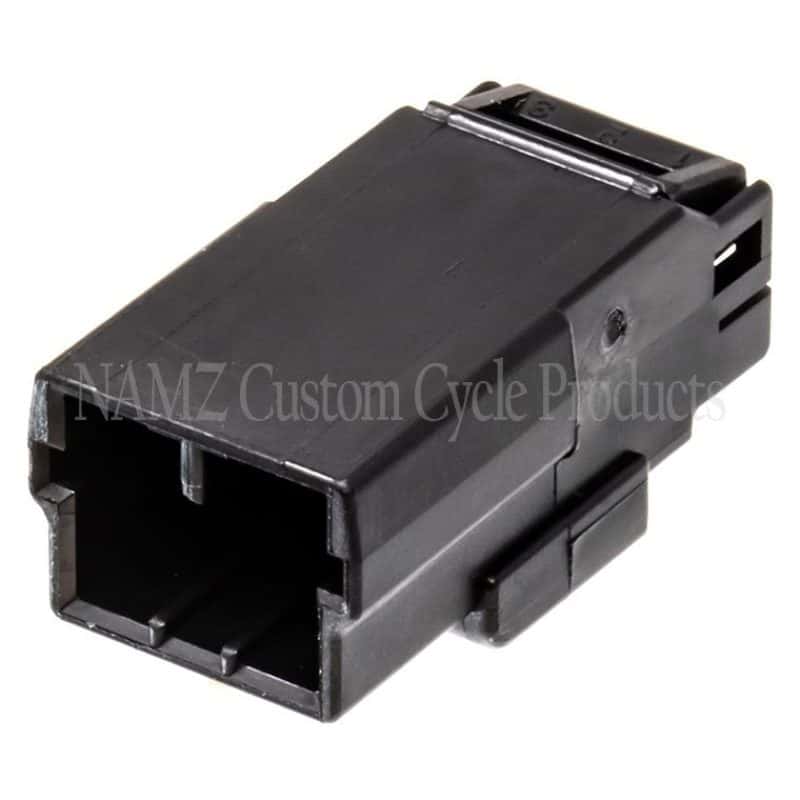 NAMZ — NAMZ AMP Multilock 3-Position Male Wire Cap Housing (HD 73103-96BK) - view 1