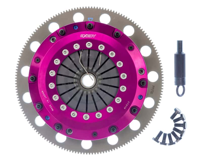 Exedy — Exedy 96-16 Ford Mustang V8 4.6L/5.0L Hyper Twin Cerametallic Clutch Sprung Disc Push Type Cover
Hyper Multi Series
Clutch Kit - view 1