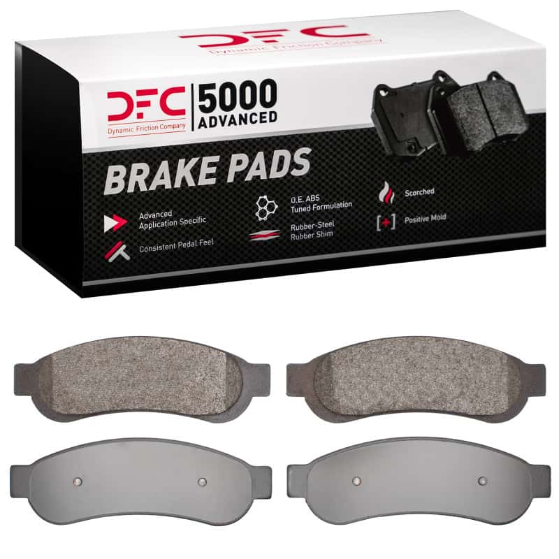 DFC — DFC 10-12 Ford F-250 4WD (Super Duty) Rear 5000 Advanced Semi Metallic Brake Pads
DFC Brake Pad Set - view 1