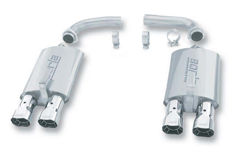 Borla — Borla 84-91 Chevrolet Corvette C4 5.7L V8 D SQ AC IC Rear Section 2.5 inch Converter
Axle-Back System
ExhstSysKt - view 2