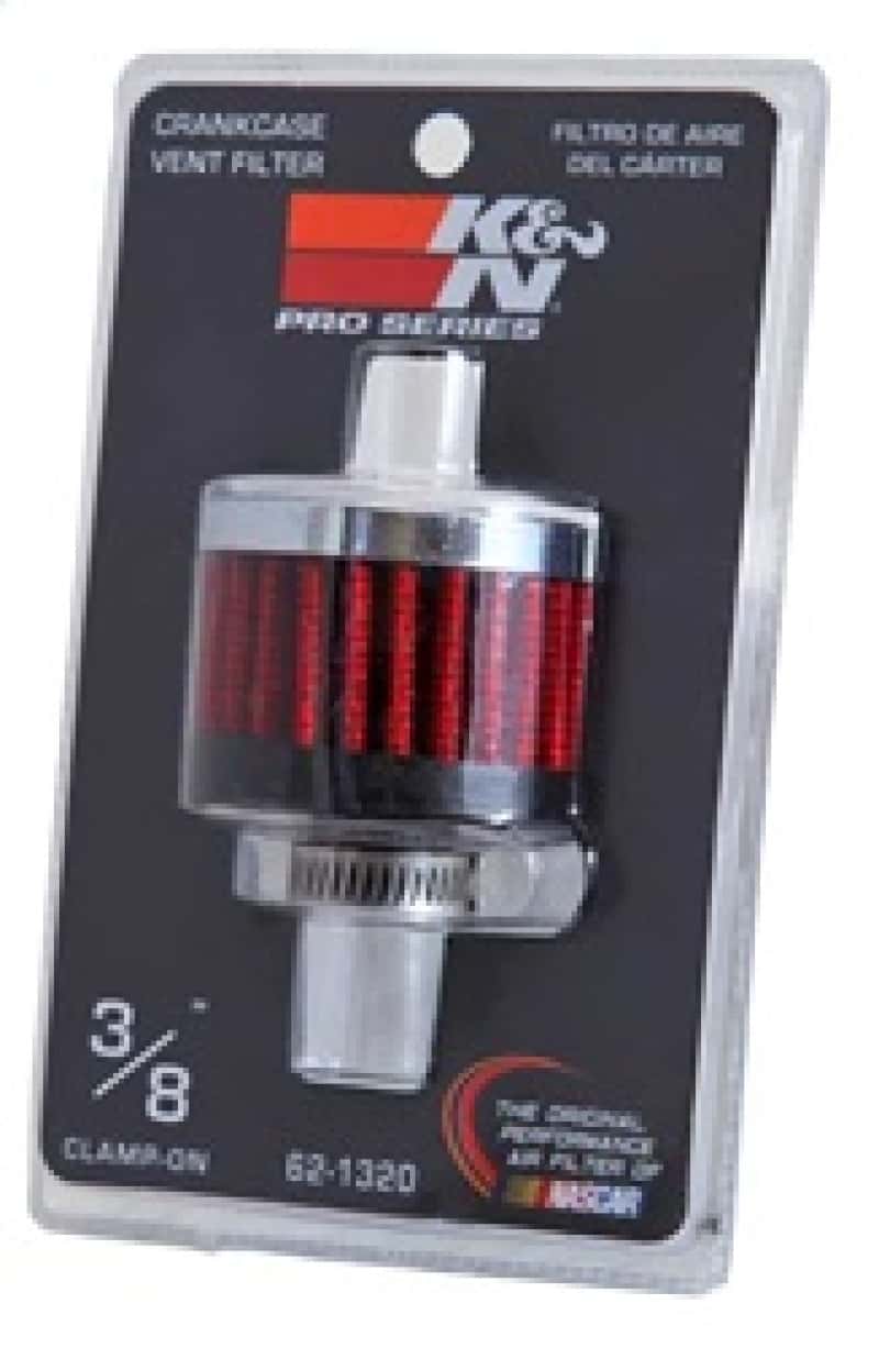 K&N Engineering — K&N Clamp On Rubber Base Crankcase Vent Filter 0.375in Flange ID x 2in OD x 1.5in Height
Vent Air Filter/Brea
Vent Air Filter - view 10