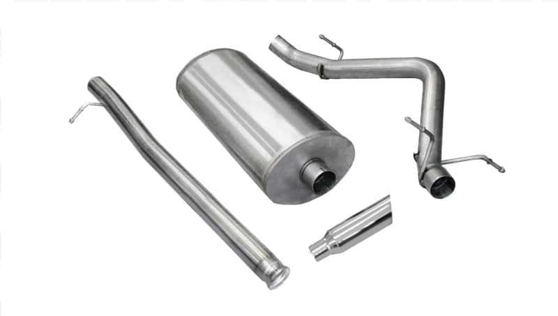 CORSA Performance — Corsa 2010-2013 Chevrolet Silverado Ext. Cab/Std. Bed 1500 4.8L V8 Polished Sport Cat-Back Exhaust
Exhaust - view 3