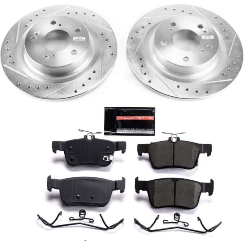 PowerStop — Power Stop 17-19 Honda Civic Rear Z23 Evolution Sport Brake Kit - view 1