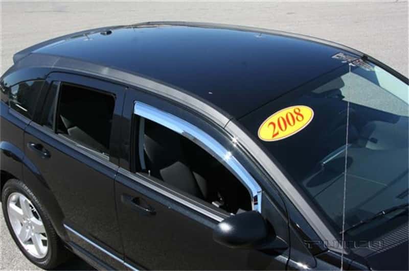 Putco — Putco 07-12 Dodge Caliber (Front Only) Element Chrome Window Visors
Side Window Vent - view 1
