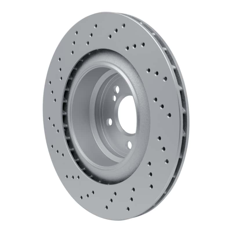 DFC — DFC 15-19 BMW X6 Right Rear Drilled GeoSPEC Coated Rotor - view 4