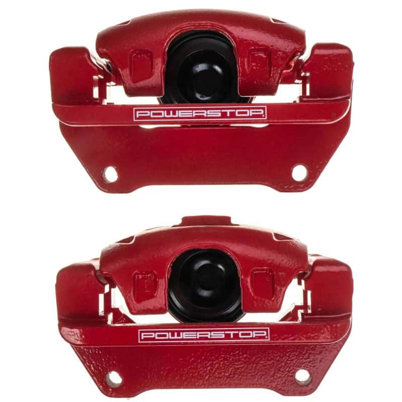 PowerStop — Power Stop 07-18 Jeep Wrangler JK Front Red Caliper Pair w/Bracket
Caliper Set - view 1