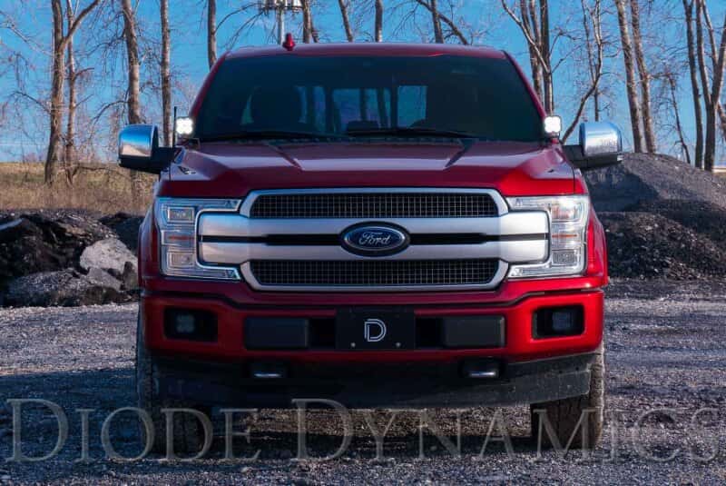 Diode Dynamics — Diode Dynamics 15-20 Ford F-150/Raptor Pro SS3 LED Ditch Light Kit - White Combo - view 4