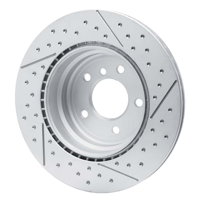 DFC — DFC 13-13 BMW 135IS Rear GeoSPEC Coated Rotor - Dimpled and Slotted - view 4