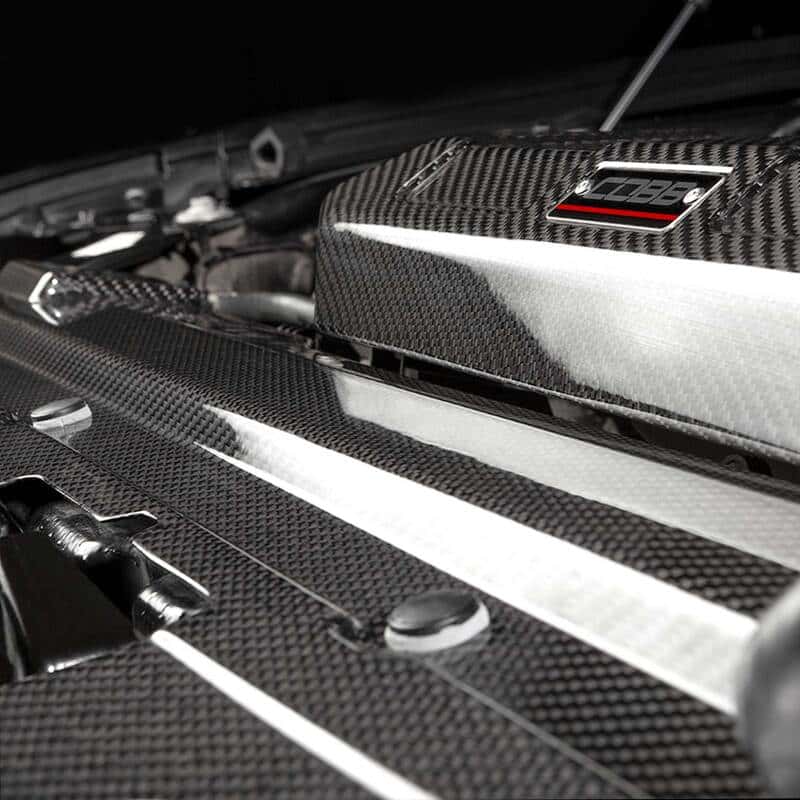 COBB — Cobb 17-20 Ford F-150 Ecoboost Raptor Redline Carbon Fiber Radiator Shroud - view 11