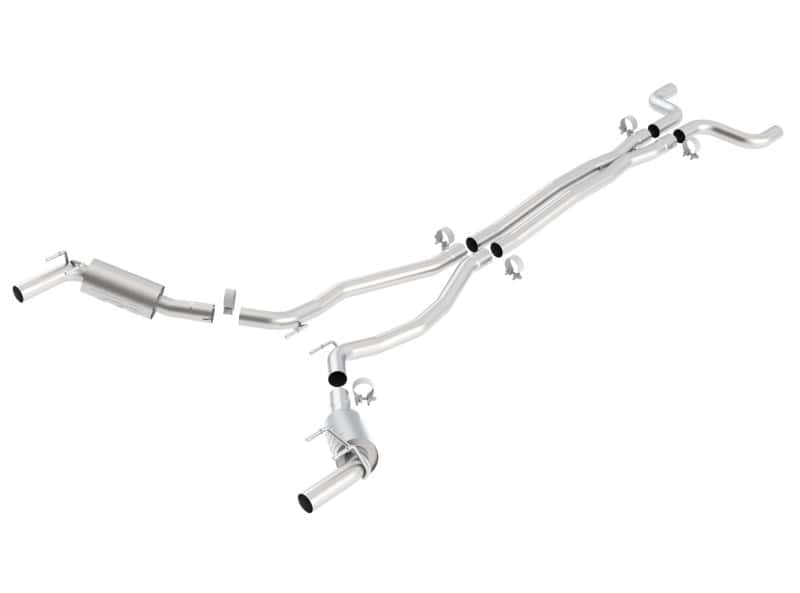 Borla — Borla 10-13 Chevy Camaro SS 6.2L V8 ATAK Catback Exhaust Incl. X Pipe works w/GFX Package
Cat-Back System
ExhstSysKt - view 1