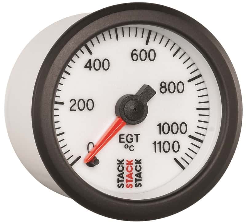 AutoMeter — Autometer Stack 52mm 0-1100 Deg C Pro Stepper Motor Exhaust Gas Temp Gauge - White
Ga EGT Stpr W 1100C - view 5