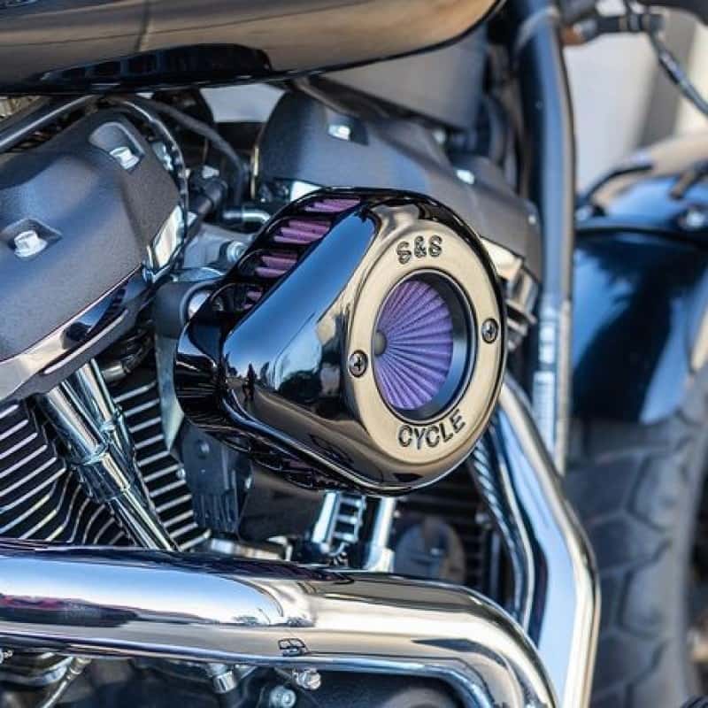 S&S Cycle — S&S Cycle 2017+ M8 Models Stealth Air Stinger Kit w/ Gloss Black - view 2