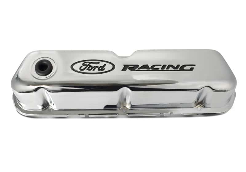 Ford Racing — Ford Racing Logo Stamped Steel Valve Covers - Chrome
Valve Cover Set - view 5