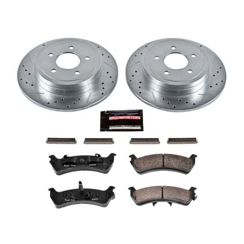 PowerStop — Power Stop 2003 Ford Explorer Sport Rear Z23 Evolution Sport Brake Kit - view 1