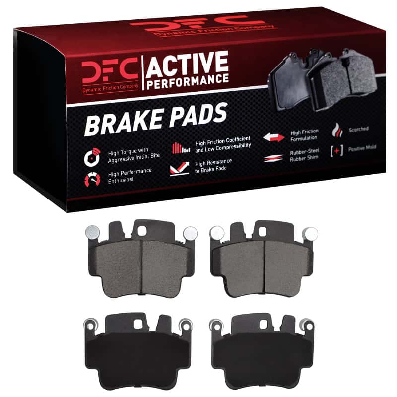 DFC — DFC 98-05 Porsche 911 Rear/Front Active Performance Pads - Low Metallic
DFC Brake Pad Set - view 1