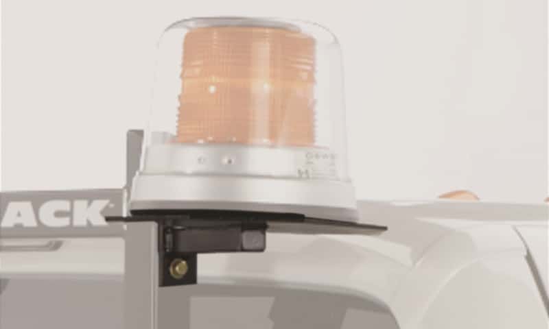 BackRack — BackRack Light Bracket 10-1/2in Base Passenger Side
Light Bracket - view 1