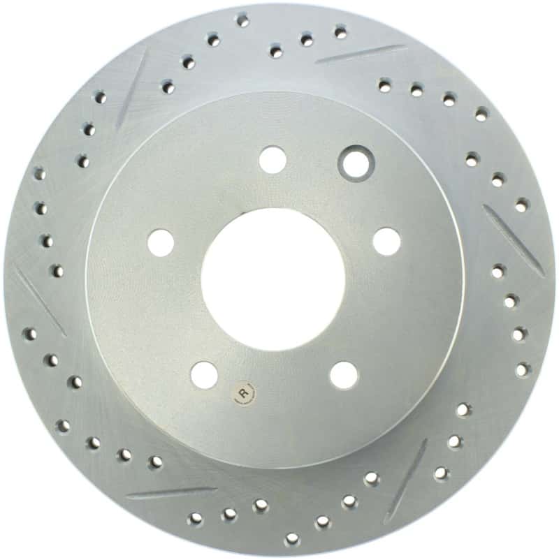 Stoptech — StopTech Select Sport Nissan Slotted and Drilled Right Rear Rotor
Drill/Slotted Rotor - view 1