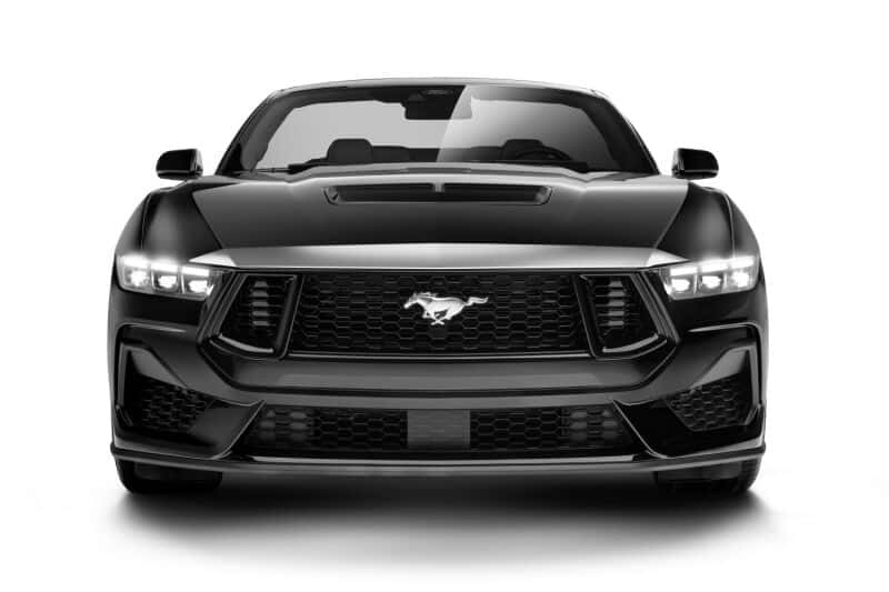 Husky Liners — Husky Liners 2024 Ford Mustang Aeroskin Hood Protector - Chrome
Hood Shields - view 4