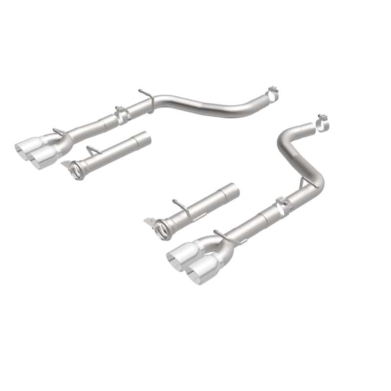 Magnaflow — MagnaFlow Axle-Back, SS, 2.5in, Quad Split Rear 3.5in Tip 2015 Dodge Challenger R/T 5.7L
Axle-Back - view 4