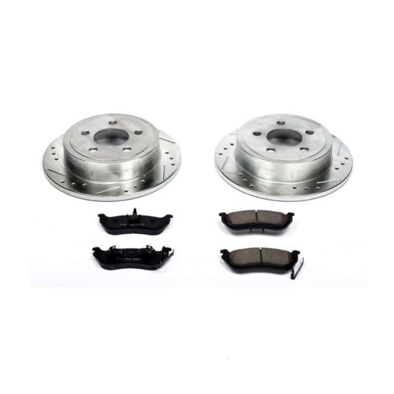 PowerStop — Power Stop 03-07 Jeep Liberty Rear Z23 Evolution Sport Brake Kit - view 1