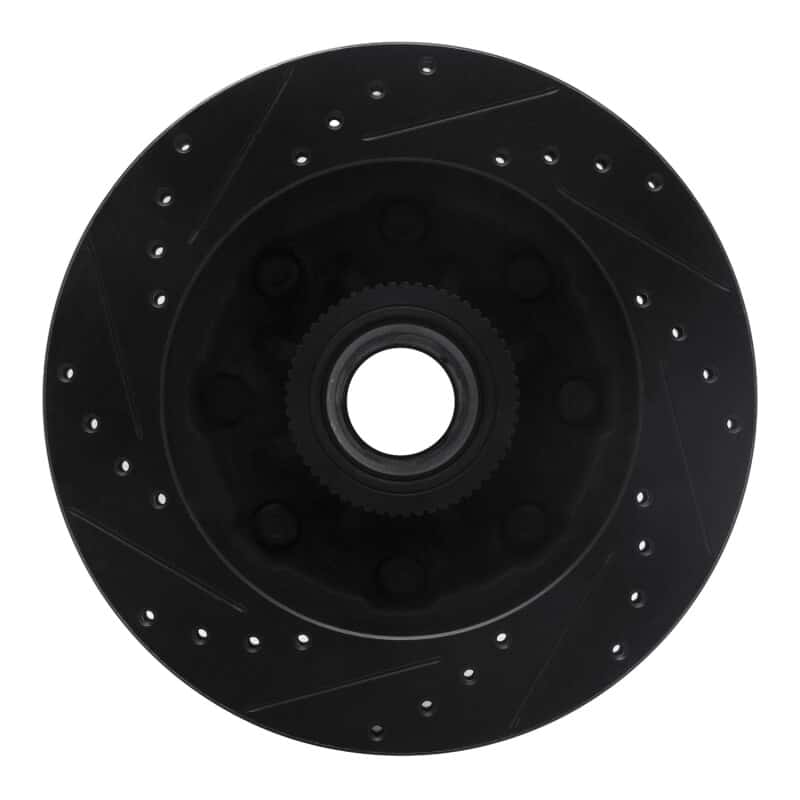 R1 Concepts — R1 93-95 Chevrolet G30 Front Right Drilled & Slotted Black Brake Rotor
R1 Brake Rotor Drill - view 5