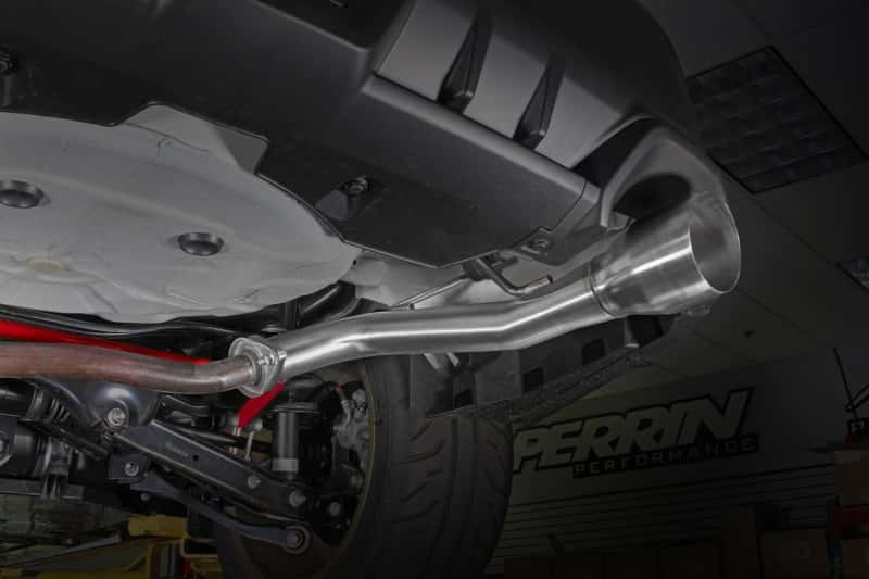 Perrin Performance — PERRIN 15-21 Subaru STI/15-25 WRX SS Dual Tip Axle Back Exhaust (Fits OE/AM Ctr Pipes) - view 21