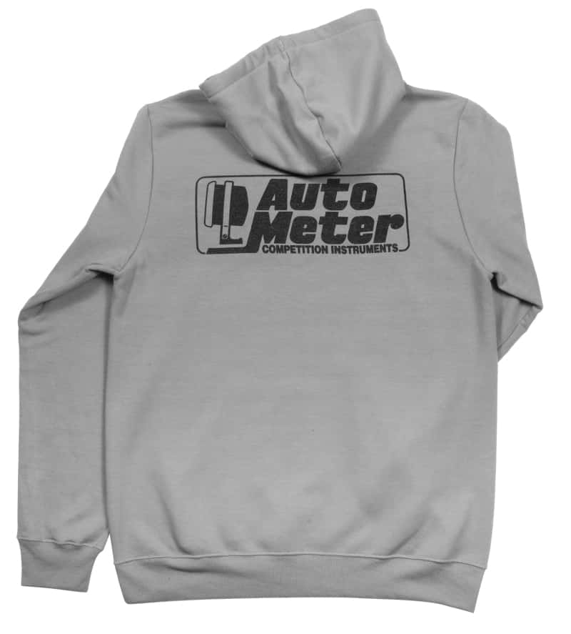 AutoMeter — Autometer Gray Competition Pullover Hoodie - Adult Large
HOODIE COMP GRAY LRG - view 1