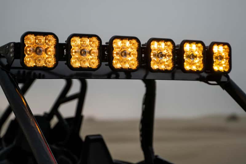 Diode Dynamics — Diode Dynamics Stage Series Roof Bracket Kit for 2020-Present Polaris RZR - view 2