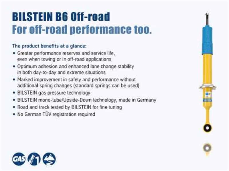 Bilstein — Bilstein 4600 Series 2014 Dodge Ram 2500 Rear 46mm Monotube Shock Absorber
Shock - view 8